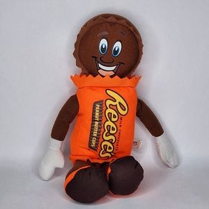 Hershey's Reece's Peanut Butter Cup Man Chocolate Plush